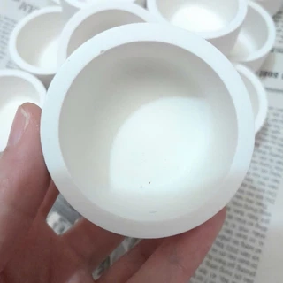 Hộp 24 cốc đựng nến bằng thạch cao kích thước 5.5*3cm dùng làm nến cúng dường, decor, nghệ thuật