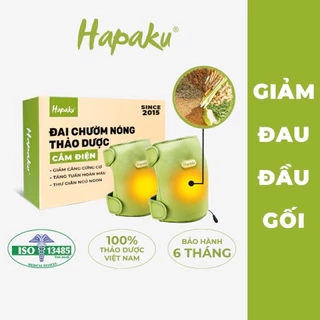 Bộ 2 Đai Chườm Khớp Gối Làm Nóng Bằng Điện Hapaku