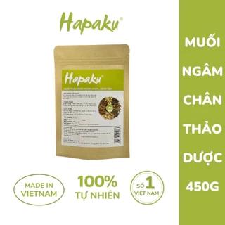 Muối Ngâm Chân Thảo Dược HAPAKU 260g, Giảm Nhức Mỏi Bàn Chân, Tê Lạnh, Thư Giãn Ngủ Ngon