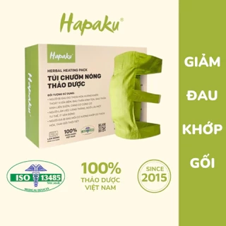 Túi Chườm Nóng Thảo Mộc Đầu Gối Hapaku, Giảm Đau Thoái Hóa, Thoát Vị Đĩa Đệm Khớp Gối