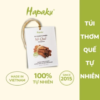 Túi Thơm Hương Quế Hapaku Treo Tủ Quần Áo, Phòng Ngủ, Tủ Bếp Hương Thơm Từ Vỏ Quế Tự Nhiên