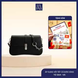 Túi Xách Nữ Đeo Chéo Grace Bag Đáy Cong Khóa Gài Sz 23 HAPAS - TDC230512