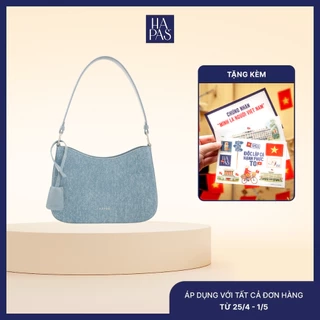 Túi Xách Nữ Đeo Vai Aura Denim In You Hobo Quai Ngắn Sz 24 HAPAS - TDV23059