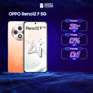 Điện thoại OPPO Reno12 F 5G - Hàng Chính Hãng, Mới 100%, Bảo Hành 12 Tháng