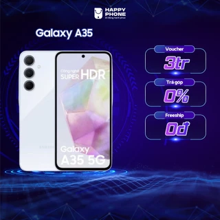 Điện thoại Samsung Galaxy A35 5G - Hàng chính hãng, Mới 100%, Bảo hành 12 tháng