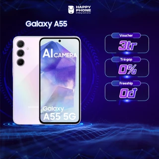 Điện thoại Samsung Galaxy A55 5G - Hàng Chính Hãng, Nguyên seal, Bảo Hành 12 Tháng