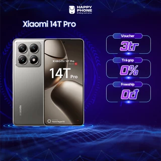 Điện thoại Xiaomi 14T Pro 5G 12GB/512GB -  Hàng Chính Hãng, Mới 100%, Bảo hành 18 tháng