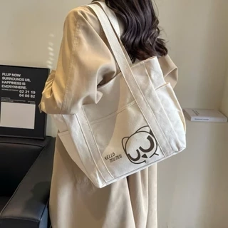 Túi xách, túi đeo vai thời trang nam nữ vải canvas hàn quốc HARAS