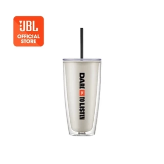 Ly nhựa 2 lớp kèm ống hút 600ML