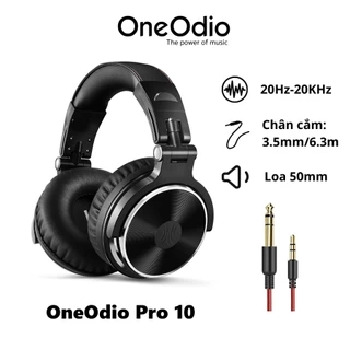 Tai nghe Headphone OneOdio Pro 10 Chính Hãng