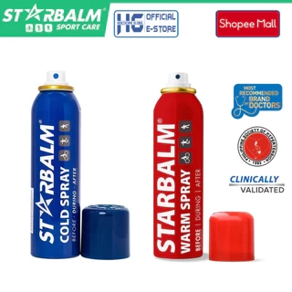 Chai Xịt Nóng, Xịt Lạnh Hỗ Trợ Chấn Thương Thể Thao Microlife STARBALM 150ML | Sản Xuất Tại Hà Lan