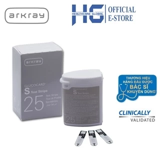Hộp 50 Que Thử Đường Huyết ARKRAY | Dùng Cho Máy Arkray Glucocard S