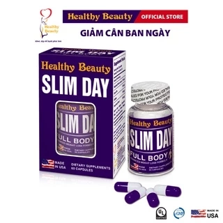 Viên Uống Giảm Cân An Toàn Ban Ngày HB SLIMDAY 60 Viên