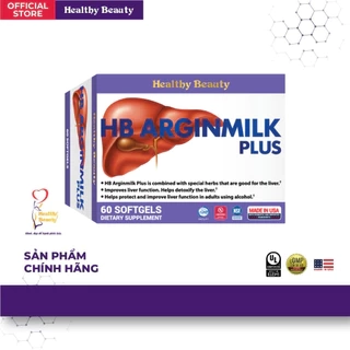 Viên uống HB Arginmilk Plus 60 viên