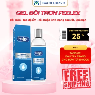 Gel bôi trơn quan hệ Feelex Lubricant cảm giác ấm, lạnh, siêu trơn, nhiều mùi hương - 50/250ml