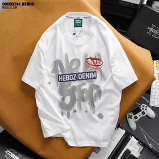 Áo thun print star Heboz 3M, áo thun nam chất vải co giãn - 00002314