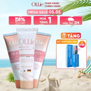 Combo 2 kem tẩy lông Ollie + 1 kem dưỡng da làm chậm quá trình mọc lông Ollie