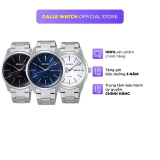 Đồng hồ nam Seiko Solar SNE52 máy pin, mặt kính sapphire chống xước, chống nước 10 ATM, dây thép đeo tay cao cấp.