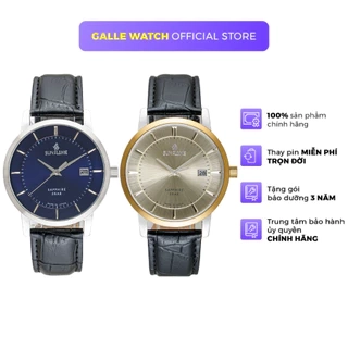 Đồng hồ nam SunFlame Twilight Watch MJOS003-A-C mặt kính Sapphire chống xước, chống nước 5 ATM, dây da đeo tay cao cấp