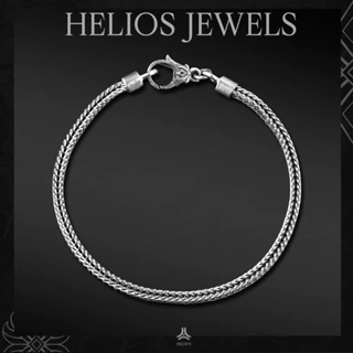 Vòng tay bạc nam, nữ HeliSilver Eden x Lotus Helios Original S925