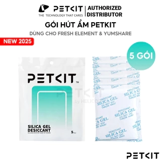 Combo 5 Gói Hút Ẩm Dùng Cho Máy Nhả Hạt, Máy Cho Mèo Ăn Tự Động Petkit - HeLiCorp