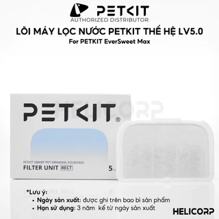 Lõi lọc nước PETKIT Filter Rect dùng cho PETKIT Eversweet Max lọc sạc hiệu quả cao - HELICORP