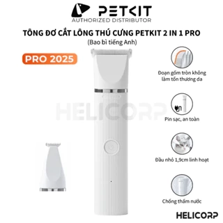 Tông Đơ Cắt Tỉa Cạo Lông Chó Mèo Petkit Pet Trimmer 2in1 Pro