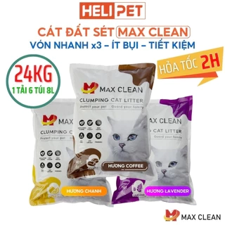 Cát Mèo, Cát Vệ Sinh Cho Mèo Max Clean