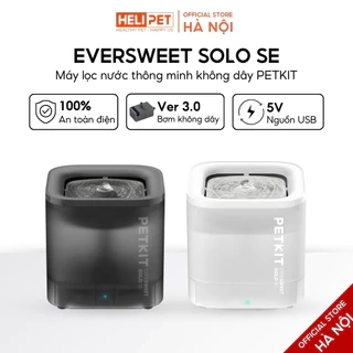 Máy Lọc Nước Cho Chó Mèo PETKIT SOLO SE Công Nghệ Bơm Không Dây An Toàn Điện Dễ Vệ Sinh