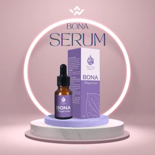 Combo Serum Bona King Diamond Pharma 10ml + bông nở tác dụng hết hôi nách, hôi chân, mồ hôi tay chân v ĩ nh vi ễn