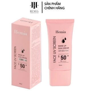 Kem chống nắng Hàn Quốc HEMIA 50ml tác dụng tốt cho da chống nắng