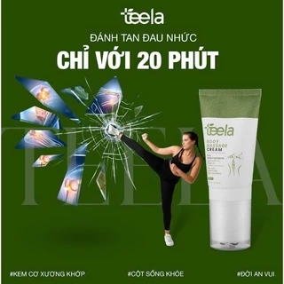 Kem TEELA - Massage Cơ Xương Khớp Chính Hãng, Massage Đa Tầng Cơ Xương Khớp, Cổ Vai Gáy TEELA dung tích 100ML (hm2)