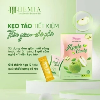 Kẹo Táo giảm cân HEMIA thành phần thiên nhiên, an toàn