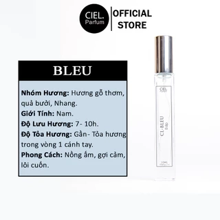 Nước hoa nam cao cấp CL BLEU Edp chính hãng CIEL Parfum phong cách mạnh mẽ quyến rũ, sang trọng lôi cuốn