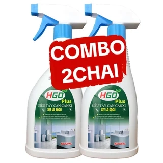 Tẩy Cặn Canxi Nhà Tắm HGO PLUS An Toàn Tiện Lợi Hiệu Quả 500ml