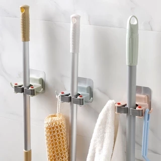 Móc Treo Cây Lau Nhà KITIMOP T1 - Móc Treo Dán Tường, Chịu Lực, Siêu Chắc