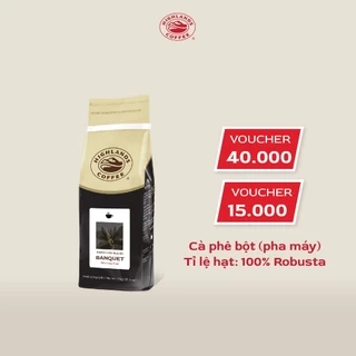 Cà Phê Bột Buổi Sáng Banquet Highlands Coffee 1Kg (dòng cafe pha máy - HSD 9/2025)