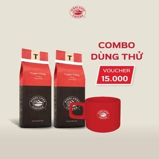 COMBO 2 gói Cà phê rang xay Truyền Thống Highlands Coffee 200g