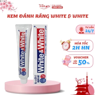 Kem Đánh Răng White & White Lion Nhật Bản 150g