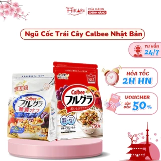 Ngũ Cốc Trái Cây Calbee, ngũ cốc hoa quả sấy nội địa Nhật Bản 550g - 700g
