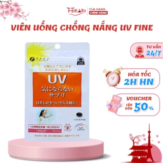 Viên uống chống nắng UV Fine Japan 30 viên/gói