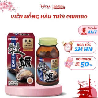 Viên uống tinh chất hàu tươi tăng cường sinh lý Nhật Bản Orihiro 120 viên