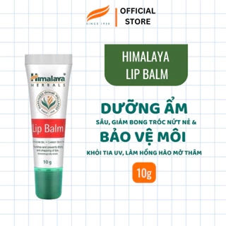 HSD: 30/5/2026 Son dưỡng cấp ẩm và hồng hào môi Himalaya Lip Balm 10g