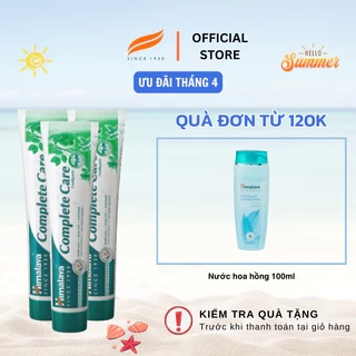 Combo 3 tuýp kem đánh răng bảo vệ nướu Himalaya Complete Care Toothpaste 100g/ tuýp