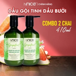 Combo 2 Chai Dầu Gội Bưởi hiNICE Hỗ Trợ Mọc Tóc, Giảm Gãy Rụng, Tóc Chắc Khoẻ