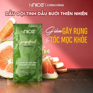 Dây Dầu Gội Tinh Dầu Bưởi Thiên Nhiên hiNICE Grapefruit Shampoo Hỗ Trợ Giảm Rụng Tóc