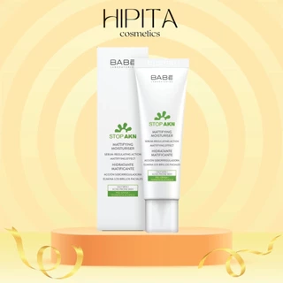 Kem dưỡng cho da dầu mụn Laboratorios BABÉ Stop Akn Mattifying Moisturiser 50ml