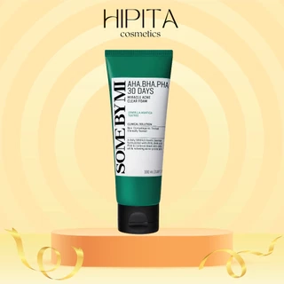 Sữa Rửa Mặt Ngừa Mụn Some By Mi AHA-BHA-PHA 30 Days Miracel Acne Clear Foam