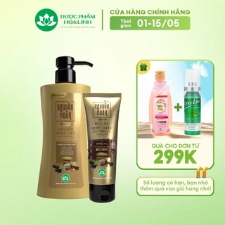 Bộ Dầu gội 350ml và Dầu xả 150ml Nguyên Xuân bồng bềnh - Dành cho tóc dầu bết