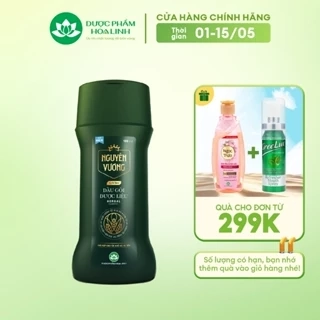 Dầu gội dược liệu Nguyên Vương Sảng khoái dành cho nam chai 250ml - Hương sảng khoái